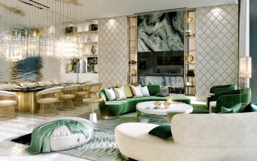 Lyxig 6 Sängs Herrgård i Palm Jumeira